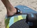 The golden mean: a classic freeride position. If the straps are further out, the direction is towards freerace, further in towards freemove.