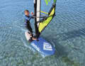 Short boards with good acceleration and adapted distances between straps and mast track - this is how the Patrik children's boards are designed to light the fire.