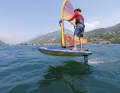 The Duotone combination requires some foil experience due to its agile riding behaviour