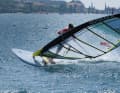 The Duotone Blast E/LAB 185 is a super glider, even in the jibe, which remains well controllable even with a lot of sail pull and conveys a sporty feeling.