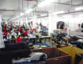 The sails were mainly sewn together by women,