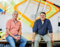 Olaf Hamelmann (l.) and Gerrit Maaß have been building sails for over 25 years