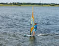 1) As always before a gybe: gain momentum and check the free space to leeward!