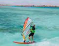 The aim now should be to reach as far forward as possible with the new front hand on the new boom side.