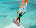 After completing the handle change, it has already continued through the downwind in the new direction of travel...