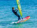 The solution: Make sure that you counteract the increasing sail pull with your body weight when sheeting in.
