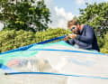 Vincent Langer could confidently throw his sailing expertise overboard
