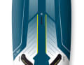 For comparison: windsurf boards with a foil option have a narrower tail - this makes it more difficult to control the foil compared to pure foil boards