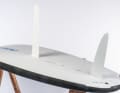 With plenty of surface area, the large centreboard ensures that you can tack very well upwind in light winds.