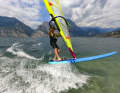 The JP Funride also enables gliding jibes