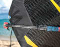 The Point-7 Spy comes with two eyelets on the clew