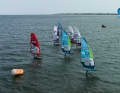 Bei leichtem Wind gab es neun Foil-Eliminations