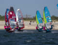 Fabian Wolf (GER 404) is in third place behind Becker and Nico Prien