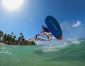 No, we're not testing freestyle equipment - Julian is just making the most of his lunch break