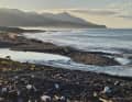 Fascinating landscapes, but lots of rubbish on the beaches