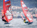 Sharon Kantor (r.) dominates the women's competition, Sara Wennekes slips to 4th place