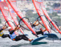 Auch am dritten Tag gab es viel Wind um 25 Knoten