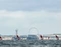 Second day of racing for the iQFoilers at the World Sailing Championships off Scheveningen