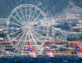 However, the backdrop at the iQFOiL races remains unique.