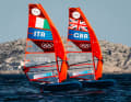 Marta Magetti aus Italien steht als Dritte der Quali ebenfalls bereits im  Halbfinal