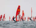 There are no problems with young talent in the iQFoil class: 375 competitors took part in the Junior World Championship off Mallorca, including Lenny Friemel from Germany