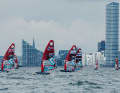 The iQFOiL World Championship kicked off yesterday in Aarhus