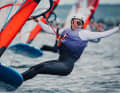 Theresa Steinlein won bronze at the iQFOiL World Championships in Aarhus - her greatest success to date