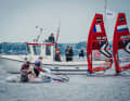 There was not enough wind for racing on the penultimate day of the iQFOiL World Championship.