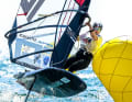 Sophia Meyer konnte bei der U23-WM im iQFOiL bis auf Platz sechs nach oben klettern.