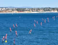 Die WIndverhältnisse vor Portimao sind anspruchsvoll