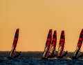 In the evening, two more races were held