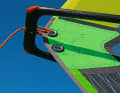 Low basic tension/trim forces on the trim sheet and especially on the luff, designed without exception for skinny masts (RDM)