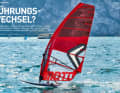 Test freerace sails: If you were to test a car, you would say these are the road versions of racing cars. Three camber and a lot of profile provide plenty of power. Five after-work racers have to prove themselves in the test