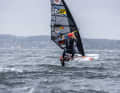 Søe was almost in a class of its own, even at 40 knots