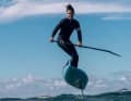 Gabrielle Bella on a downwinder off Maui