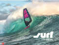 Robby Swift rides a Fiji wave on the cover of the 2025 surf calendar