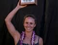 ...Sarah Hauser, who is also a personal trainer for the professionals.