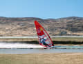 Björn Dunkerbeck missed the best wind days, but still made it to fifth place with 50.27 knots.