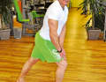 Stretching exercises for the calf are important for typical surfing complaints...