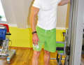 ...and the large pectoral muscle...