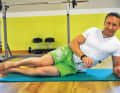 Alternatively, this exercise can also be done lying on your side with a water bottle as a weight.
