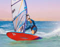 In the Robinson cosmos, Bernd puts windsurfing in the right light and takes care of the equipment at the stations.