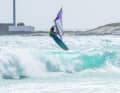 ...keep the sail consistently tight with the rear hand to prevent over-rotation