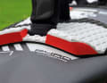 The "spoiler" on the pad of the Severne Pyro offers a little extra support if you twist in the loops