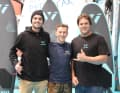 The brains behind We One (from left): Paul Simmerl, Gerhard Scharl and Ben van der Steen