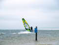 The mirror-smooth water is ideal for practising manoeuvres at all skill levels