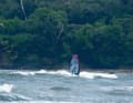 The waves usually remain moderate