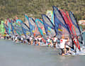 Fun Race at a Quiksilver Windsurf Camp