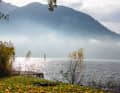 You just have to be in the right place at the right time, like here at Lake Mondsee Photo: Heiko Mandl