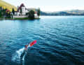 Auch am Traunsee gibt es viele Tage fürs große Material